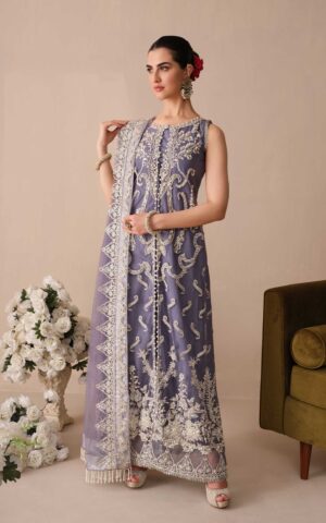Kameez Trouser Embroidered Pakistani Wedding Dress